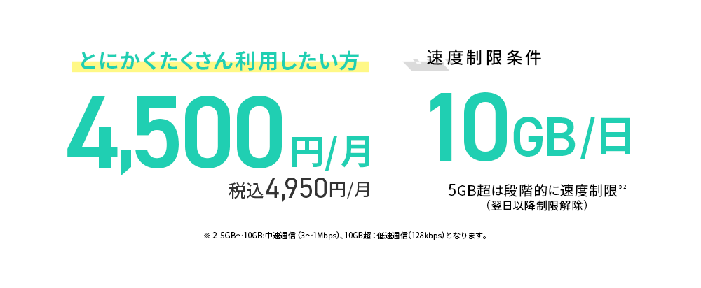 とにかくたくさん利用したい方
